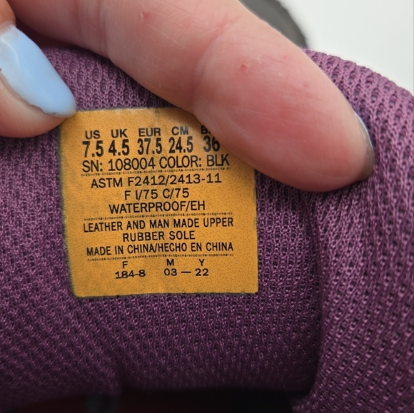 Skechers Work Boots McColl Composite Toe Leather Waterproof Work Boots Size 7.5 - Picture 11 of 11